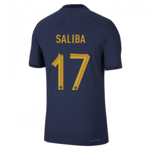 Moški Nogometni dresi Francija William Saliba #17 Domači SP 2022 Kratek Rokav